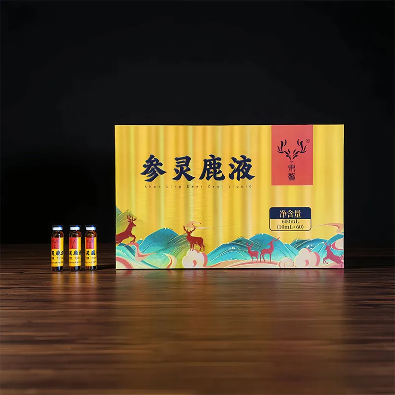 Эликсир женьшеня гриба линчжи и оленя Дунъао-11