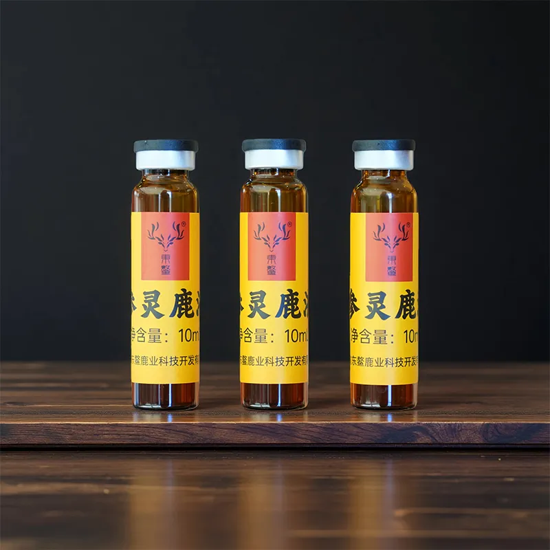 Эликсир женьшеня гриба линчжи и оленя Дунъао-22